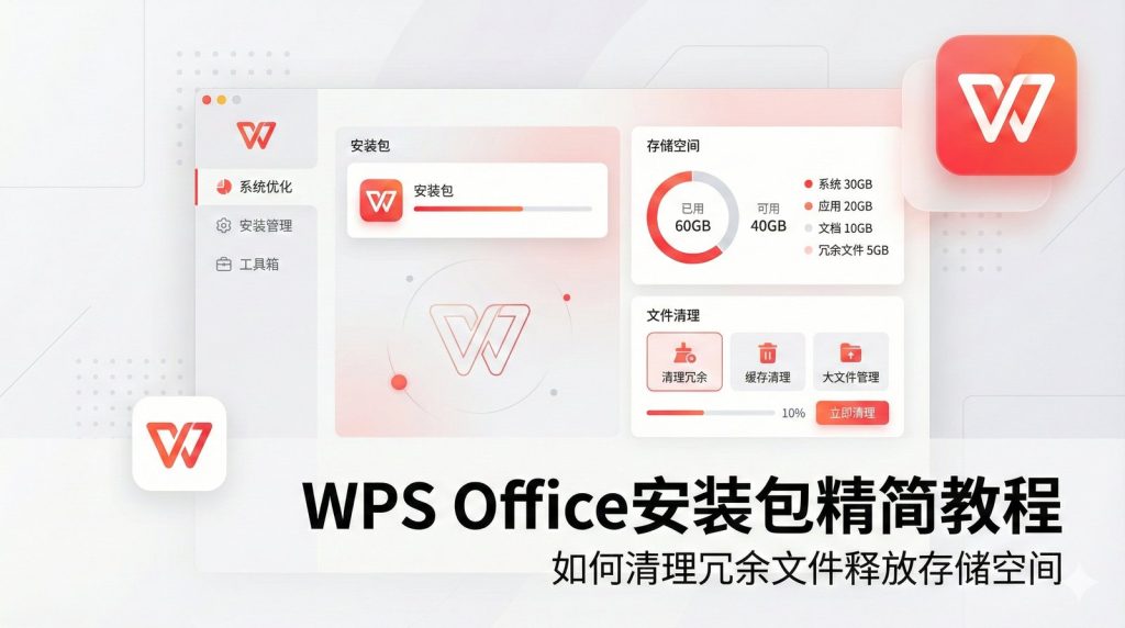 WPS Office免费版临时文件过多？清理与优化方法