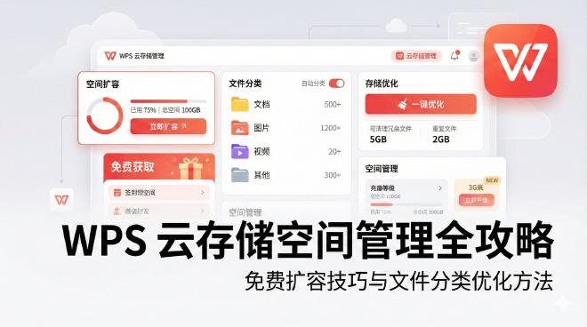 WPS Office免费版临时文件过多？清理与优化方法