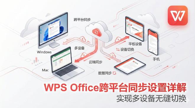 WPS Office免费版云文档同步失败？操作步骤详解