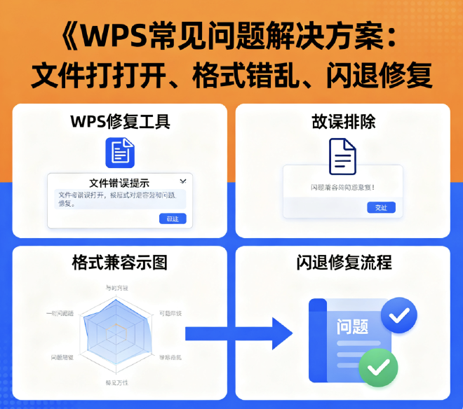 WPS Office免费版表格单元格格式异常？修复技巧